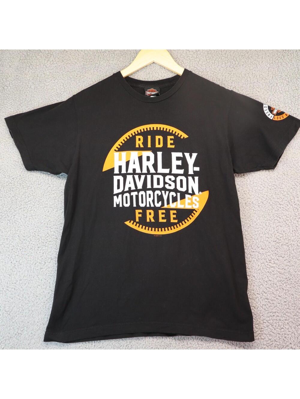 Harley-Davidson Mile High Shirt Medium 2023 Denver Dbl Sided - Picture 2 of 7